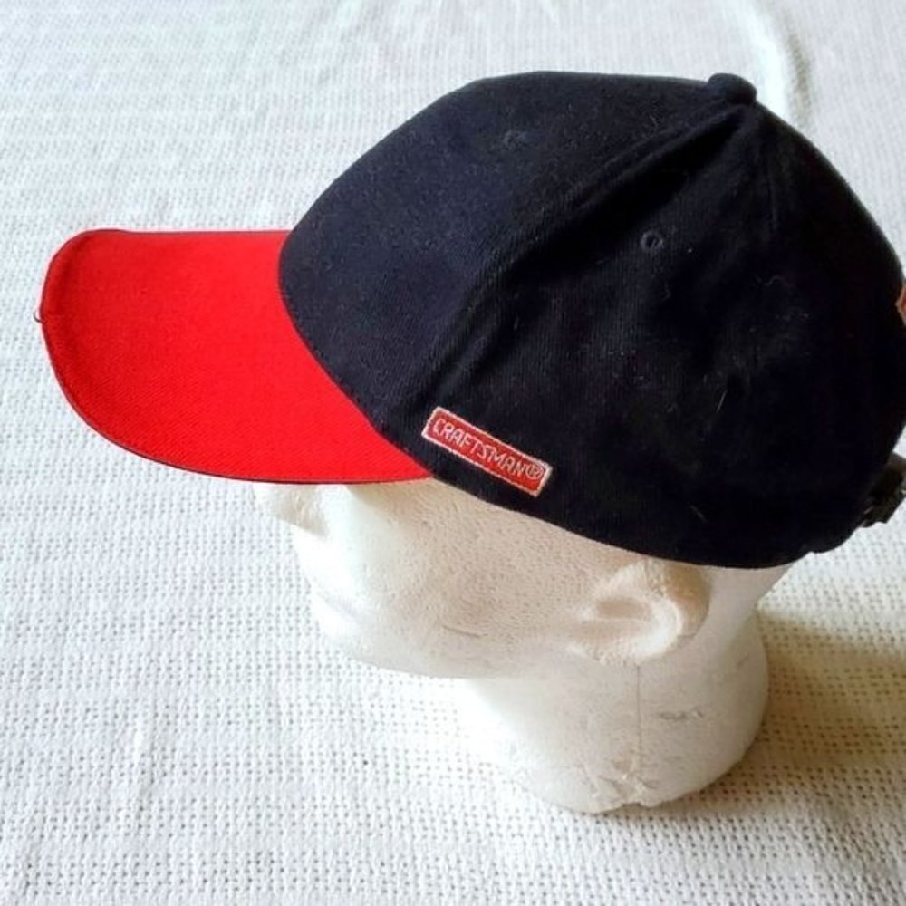 Craftsman Vintage Working‎ Hunting Lighted Black Adjustable Baseball Hat